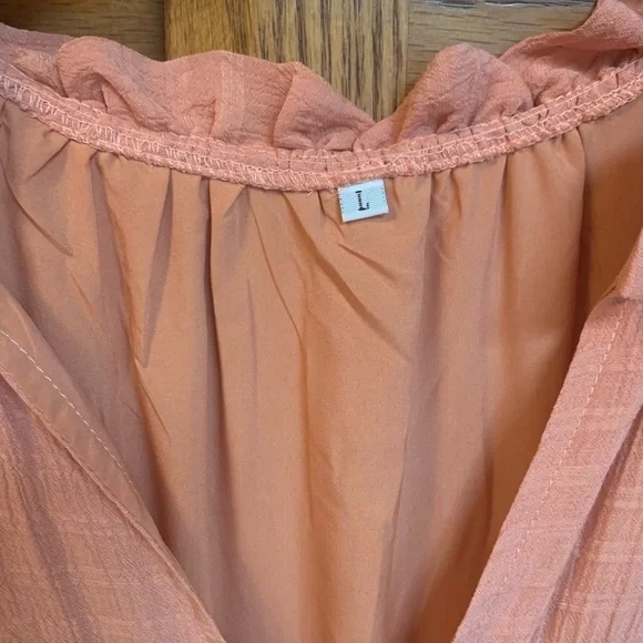 Light Pink Sleeveless Tiered Maxi Dress - Picture 3 of 7